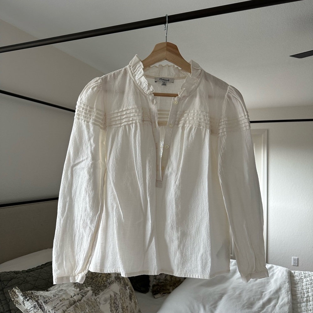 Madewell button shirt xxs